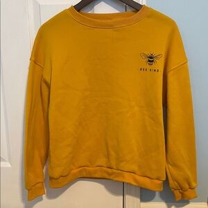 Bee Kind Yellow Sweater